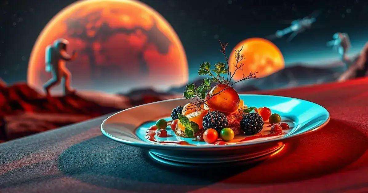 Comida de Marte no Seu Prato: Como a Exploração Espacial Está Influenciando o Delivery Gourmet