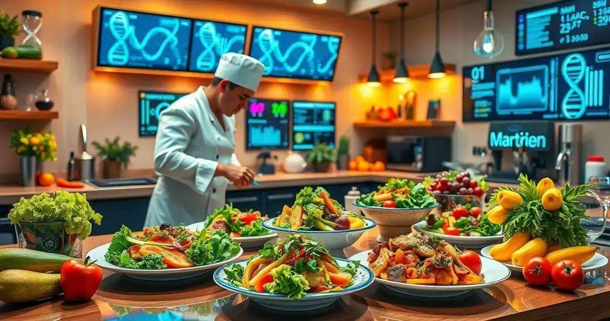 DNA Gourmet: Delivery de Pratos Personalizados com Base na Sua Genética